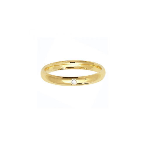 9ct oro giallo 3mm - 9ct,