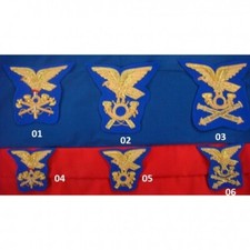 FREGIO PER CAPPELLO ALPINO E NORVEGESE DA SOTTUFFICIALE Esercito Italiano 