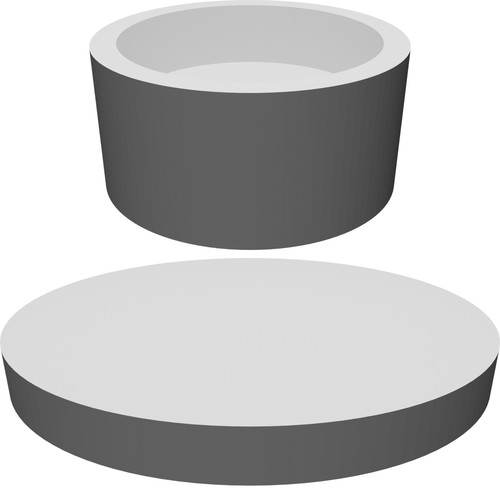 Kit cuscinetto reggispinta - reggispinta, per