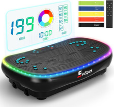 Macchina per esercizi con piastra vibrante 7 in 1 4D PRO con sistema a triplo motore 900W