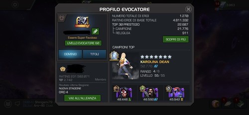 Marvel coc account - marvel,