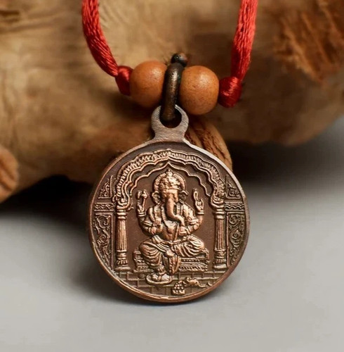 Ganesh yantra copper - , locket