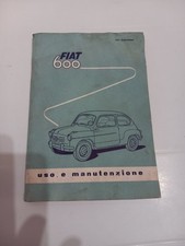 FIAT 600 Libretto Uso e