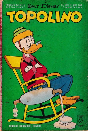 Topolino 381 originale - topolino, n.