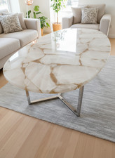 Tavolo da pranzo ovale in