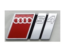 Audi S4 emblema logo scritta