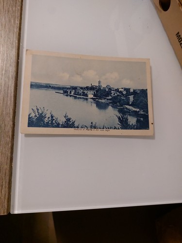 Veduta marta del suo lago - veduta,