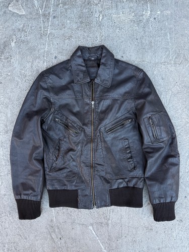 Giacca vintage vera pelle - vintage,