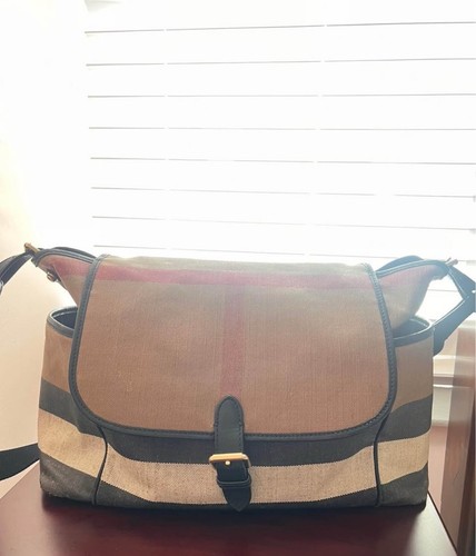 Authentic burberry diaper bag - authentic,