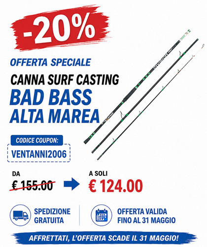 Canna surf casting bad - casting,
