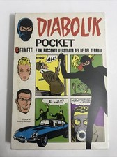 Diabolik Pocket n.4 racconto illustrato del Re del terrore Sansoni 1973 ottimo