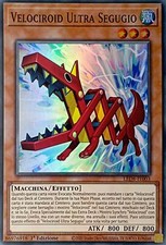 Velociroid Ultra Segugio - Super Rara - LED8-IT003 - Italiano - Nuovo