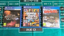3x PlayStation 4 GTA5 + Gravel