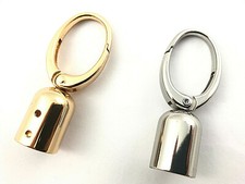 MOSCHETTONE A BOCCIOLO PER RIFINITURE BORSE E ACCESSORI DIMENSIONI 6,3X2,5 cm.