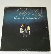 THE DOORS SIGNED RAY MANZAREK THE SOFT PARADE RECORD LP VINYL PSYCH ROCK GF 12"