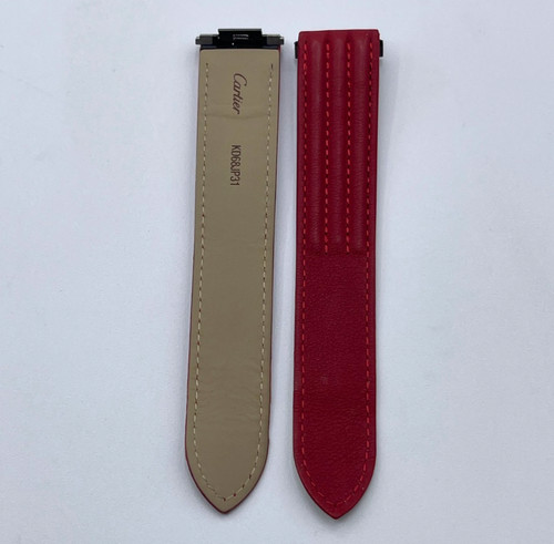 Cartier cinturino rosso
