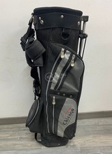 Borsa sacca da golf Chicago nero e grigio 87x22x17 cm attrezzatura sportiva