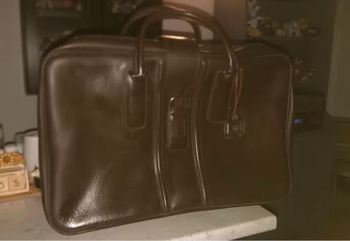 Valigia pelle vintage