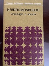 Linguaggio e società [1973] Laterza
