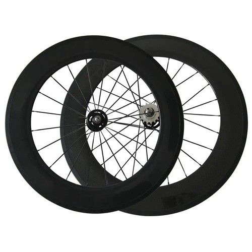 Set ruote bici pista carbonio