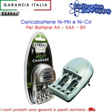 Caricabatterie Ni-MH e Ni-Cd