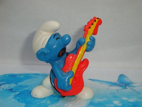 Puffi puffo chitarra - puffo,