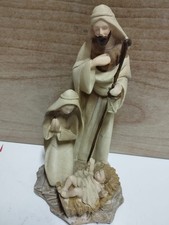 Presepe natività in resina dipinta - Altezza 20 cm