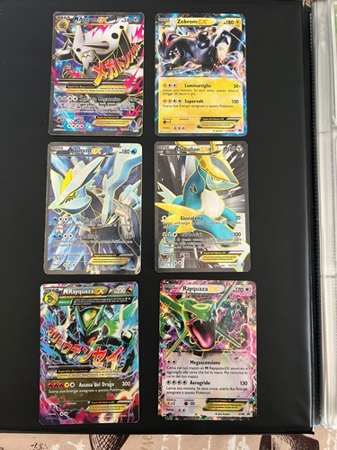 Pokémon lotto carte mega - 6, ex/mega
