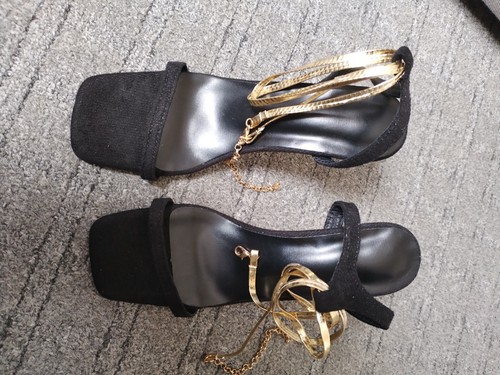 Sandalo donna stiletto punta