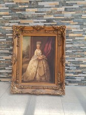 Quadro Con Cornice Barocca