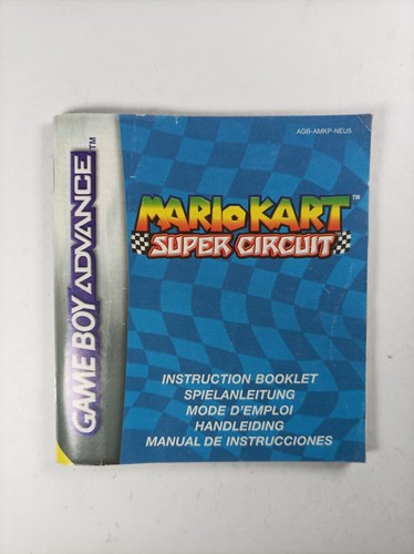 Mario kart super circuit - super,