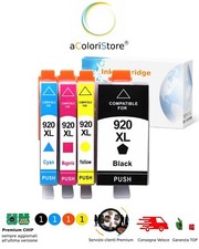 4 Cartucce copatibili per HP