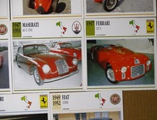 -27-SCHEDE AUTO ITALINE  ANNI