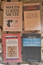 Lotto 4 libri  GIORNALISMO COMUNICAZIONE Borri SPORT e MASS MEDIA  IN OFFERTA!!