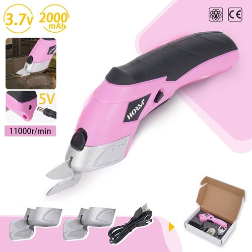 Forbici elettriche rosa - , senza