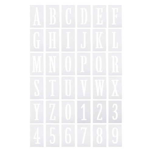 Set modelli alfabeto - set, di
