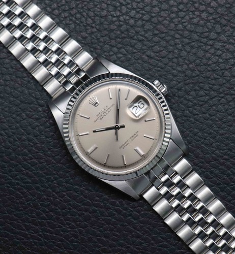 Rolex datejust 1601 gray dial - datejust,