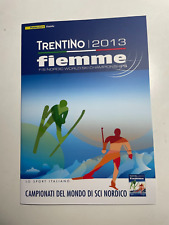2013 Poste Folder Filatelico Trentino Fiemme Campionati Mondo Sci Nordico