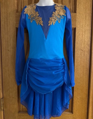 Costume danza blu - , acqua