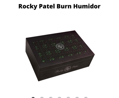 Rocky patel wood cigar humidor - patel,