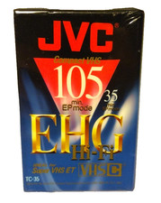 JVC Compact VHS EHG Hi-Fi 105