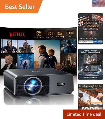 Proiettore compatto con app - 4k,