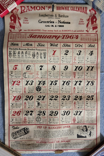 Calendario ramon brownie - ramon's,
