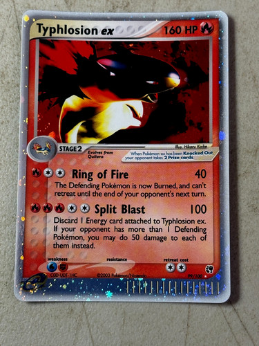Typhlosion 100 ex - 99/100,