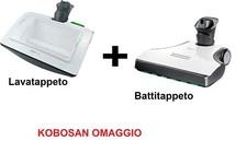 FOLLETTO LAVA TAPPETO VF200S + BATTITAPPETO EB420 Lavamoquette Lavatappeti EB400