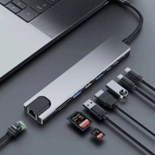 Hub USB-C 8in1 Adattatore 4K