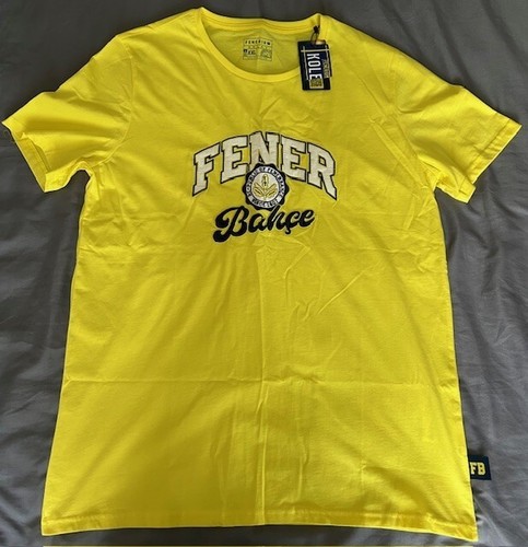 Shirt uomo fenerbahce gialla - t-shirt,