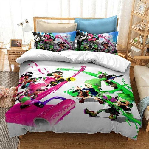 Set lenzuola splatoon - 3d,