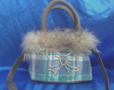 ❤️❤️ BORSA DONNA A MANO A TRACOLLA FIX DESIGN DECORATA CON FARFALLA