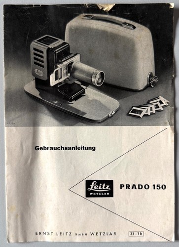 Leitz leica istruzioni - leica, prado